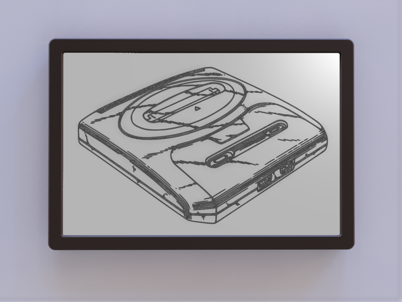 Mega Drive II / Genesis Patent Art