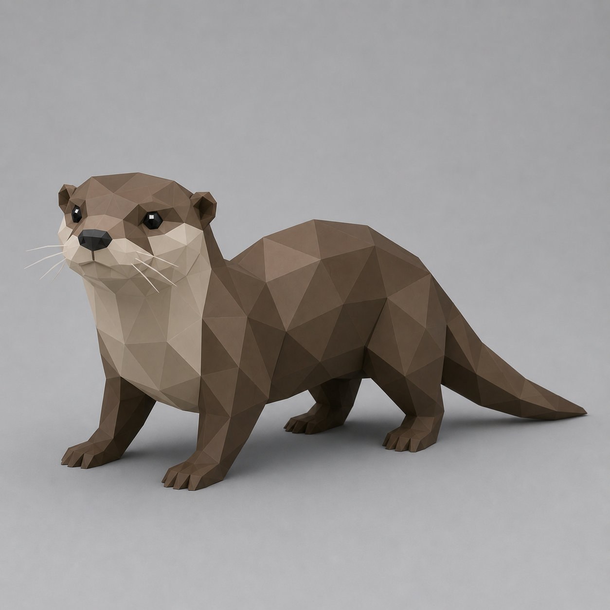 Low Poly Otter