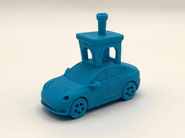 Tesly the "Tesla" Benchy