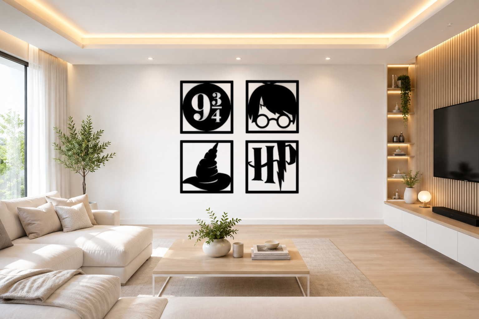 WallArt - Harry Potter Hogwarts
