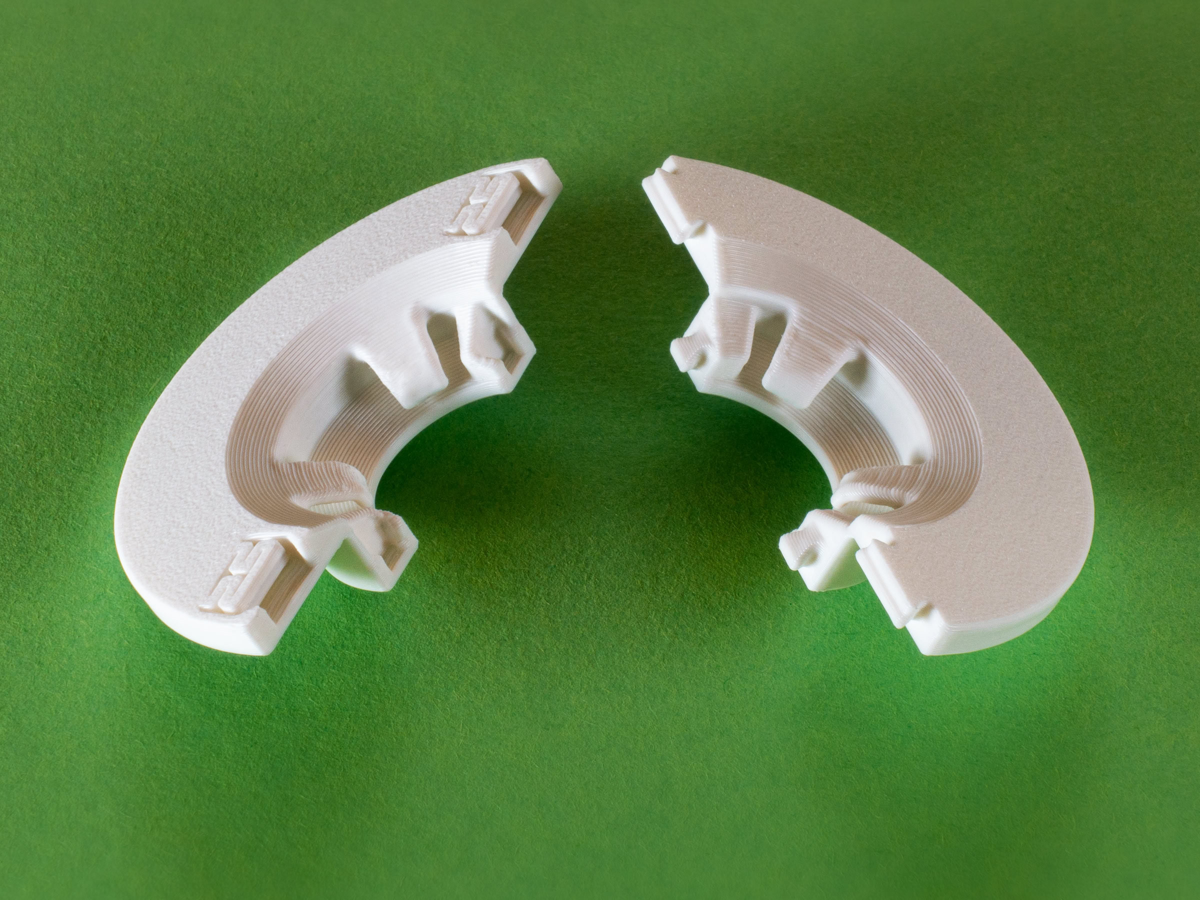 Pipe Collar - 18mm Escutcheon - Rosette Cover Ring for Wall or Floor