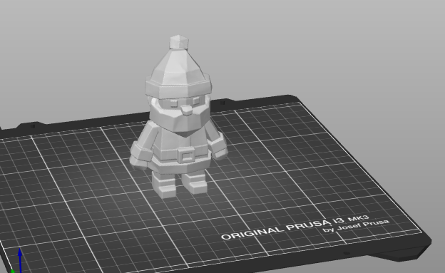 Lowest Poly Santa — miniatura 3