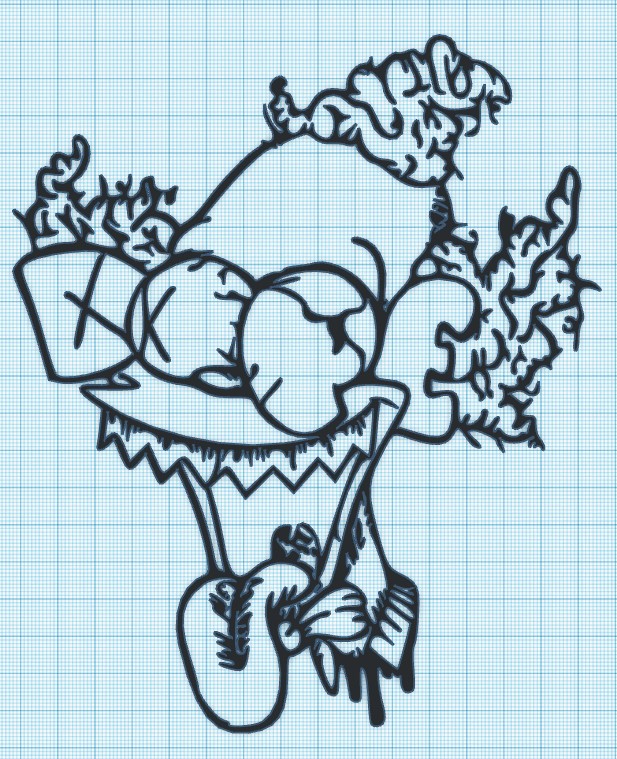 KRUSTY - DOPE - WALL ART