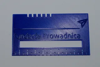 Signature frame for the blind