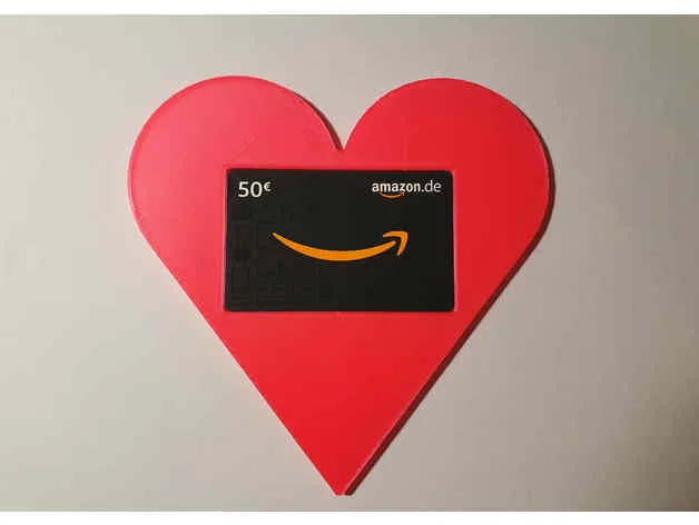 Gift cards heart