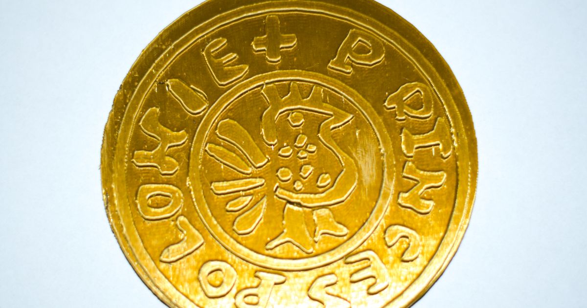 Princes Polonie a historical coin minted in Poland by Prowadnica