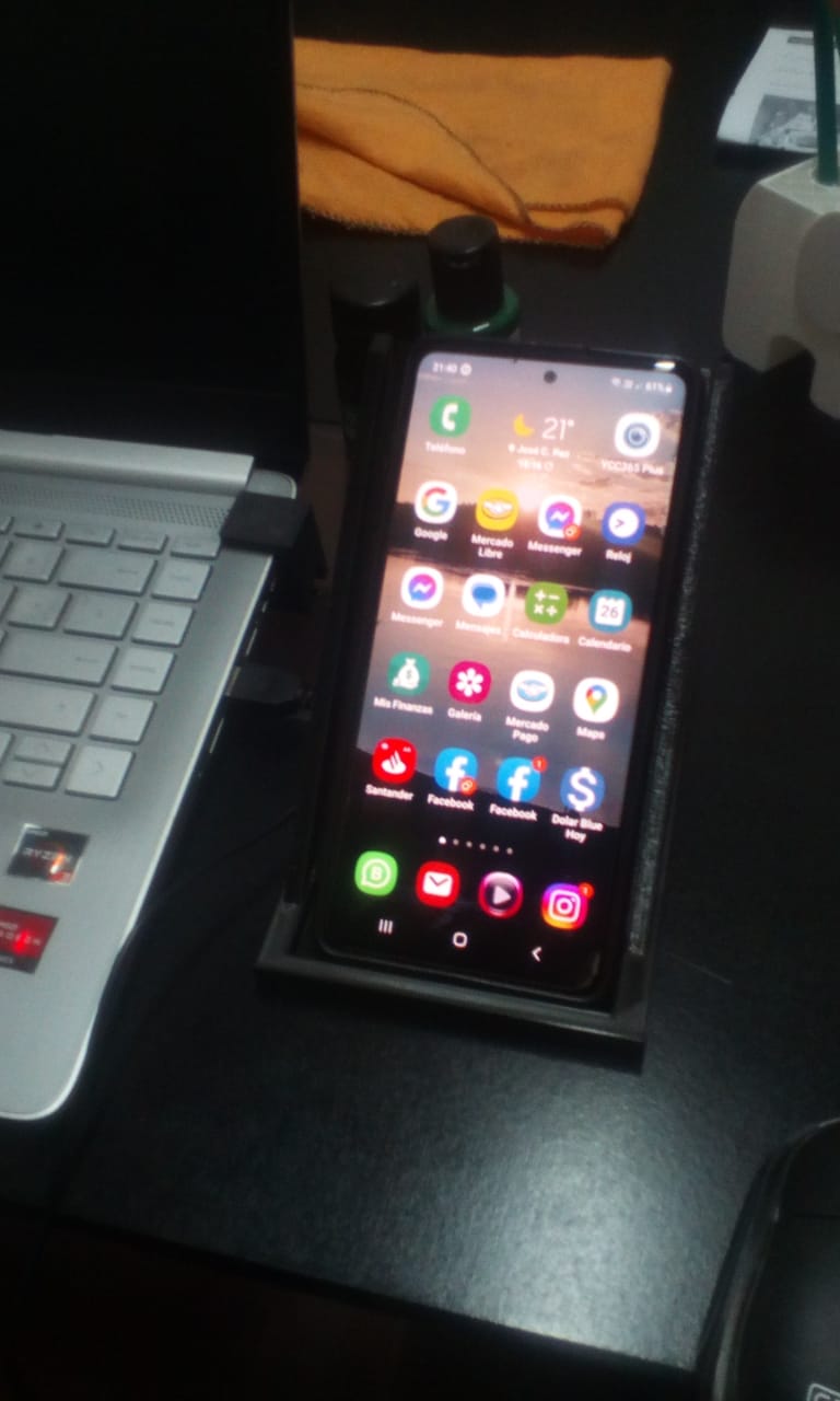 porta celular con leyenda FELIZ DIA PAPÀ