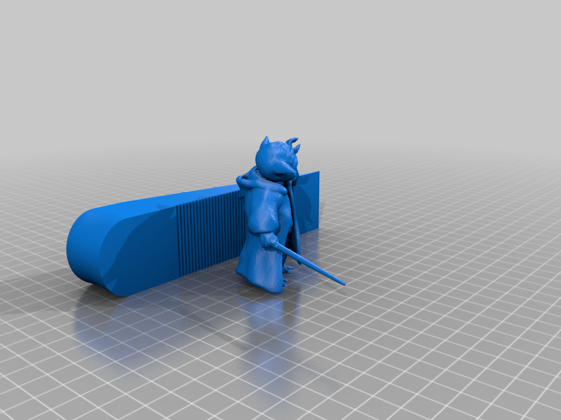 Miniatura 4 do modelo 3D Yoda Doorstop