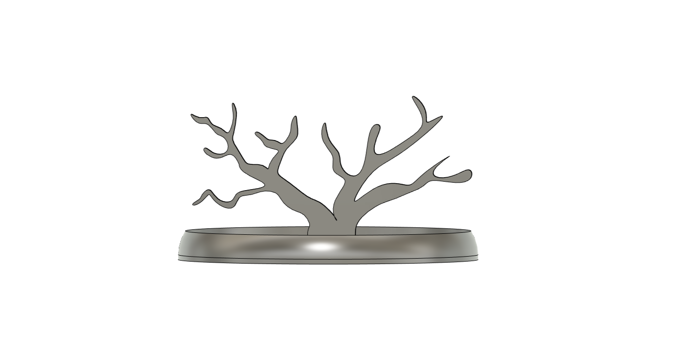 Miniatura 3 do modelo 3D Ring or keychain holder