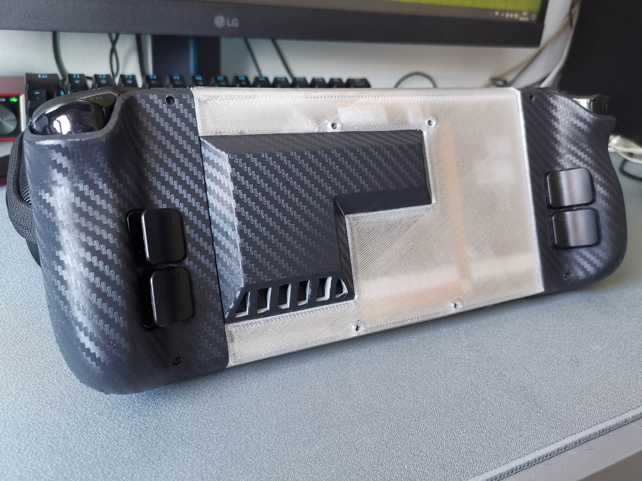 Steam Deck Improved Cooling Back plate