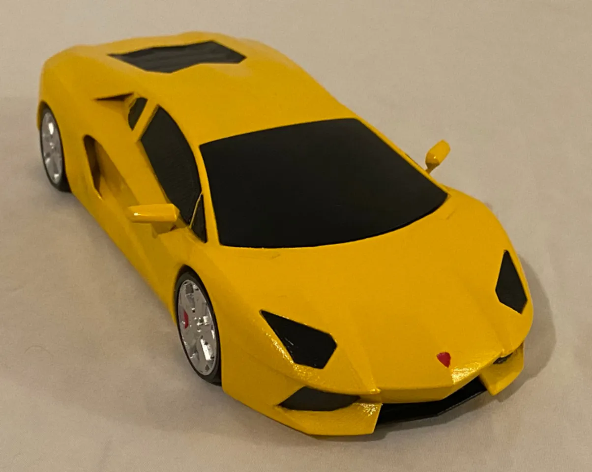 Lamborghini Aventador by MajorOCD | Download free STL model 