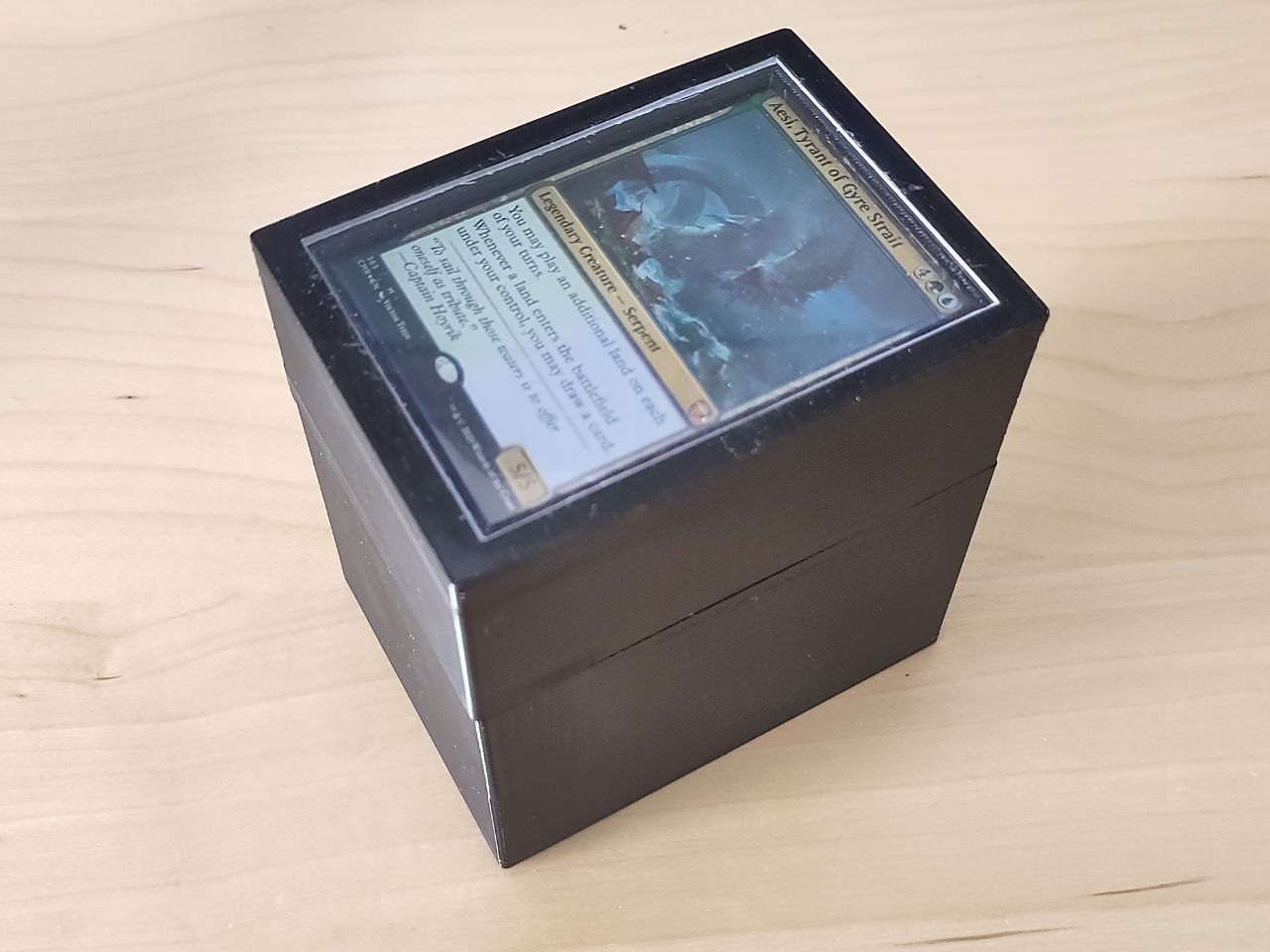 Magic Card Box for Commander by michael Download free STL model