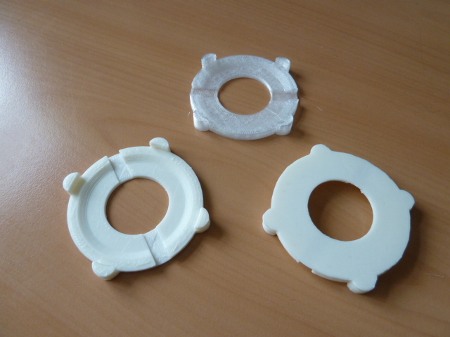 IKEA lampshade adapter for use with pendant light fittings