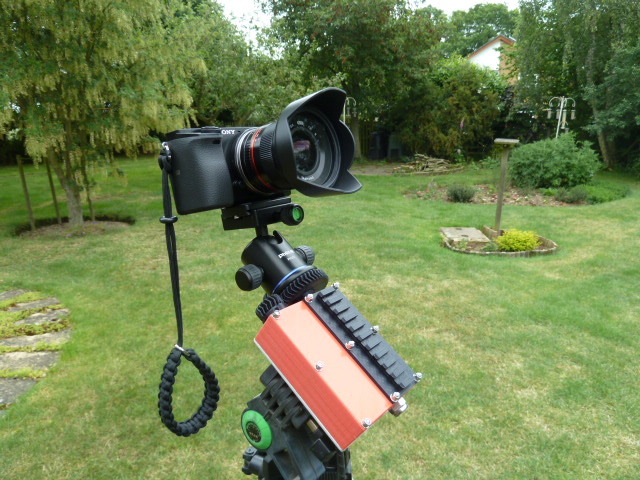 Geared tracker for astrophotography