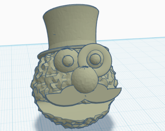 Elmo head but fancy!
