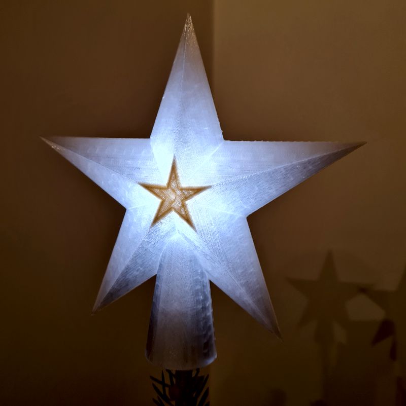 Christmas tree star