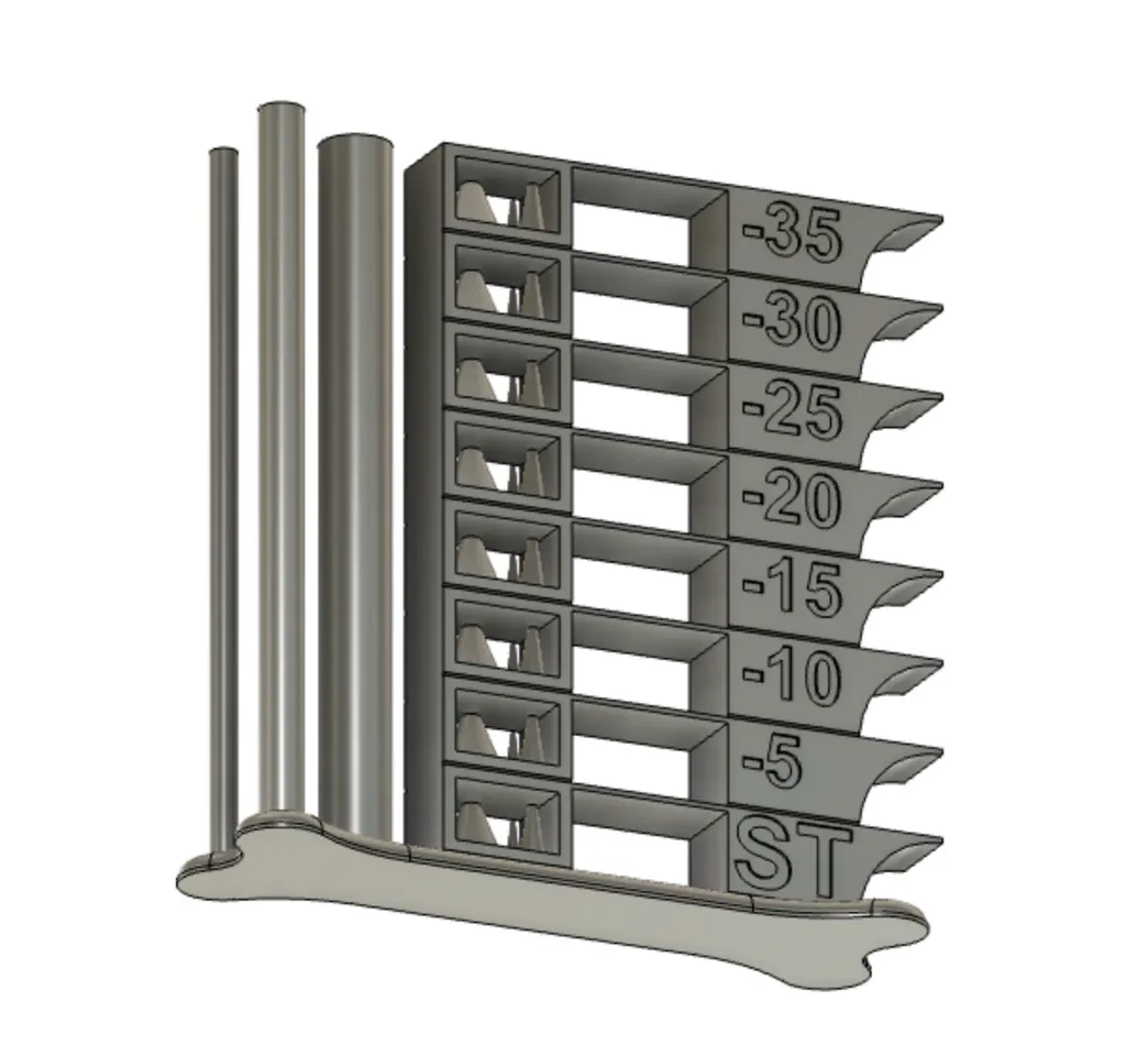 Temp & Stringing tower for 0.3 layer by SYNCPRINTING | Download free ...