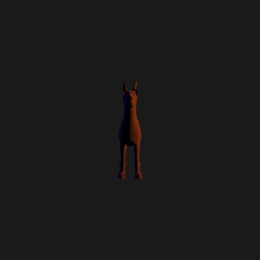 Dobermann v1 3D model