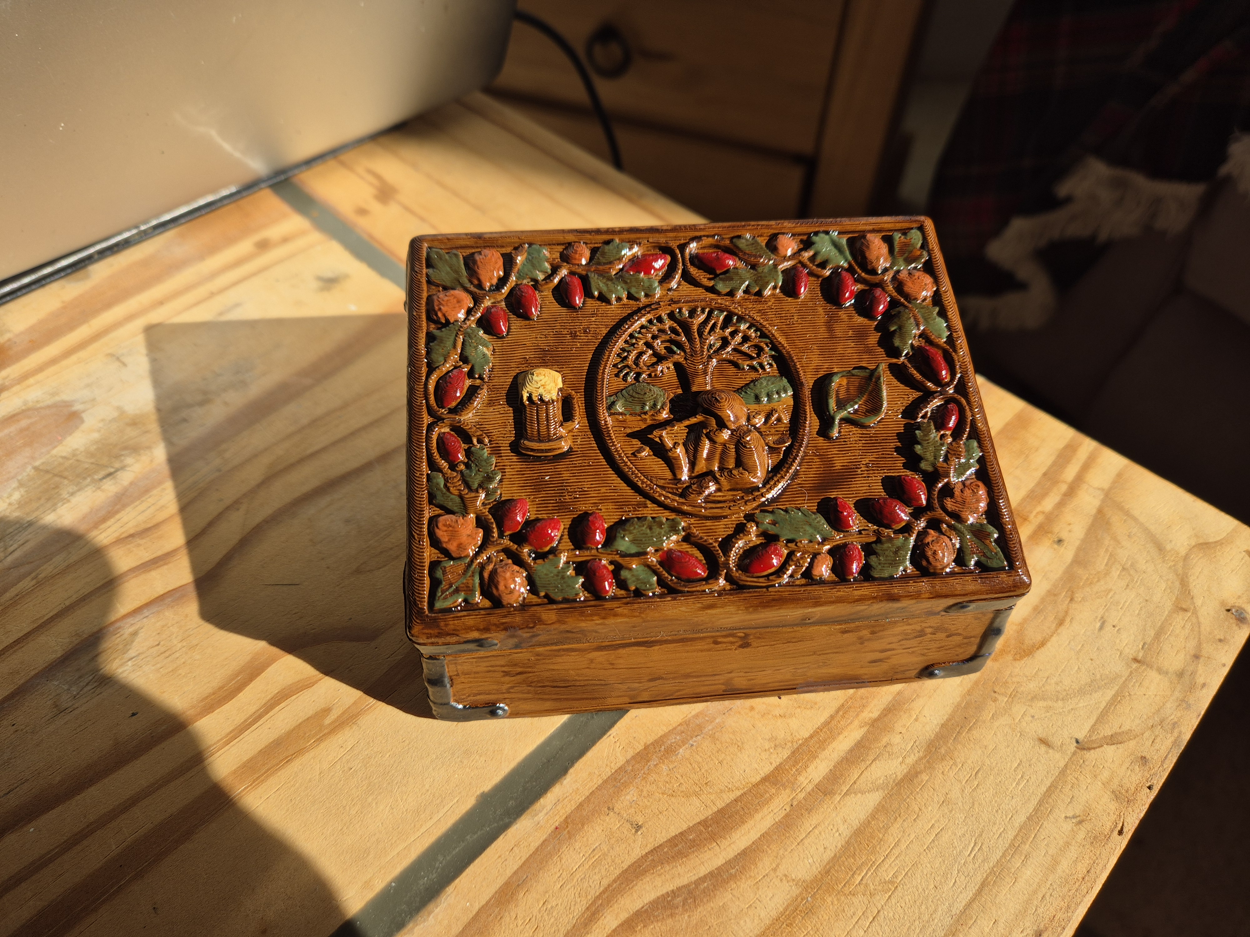 Old Toby Longbottom Leaf Hobbit Pipe Weed Box Tobacco