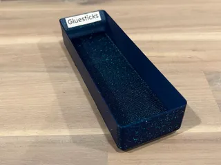 1x3 Short Vase Mode Gridfinity Bin With Magnets