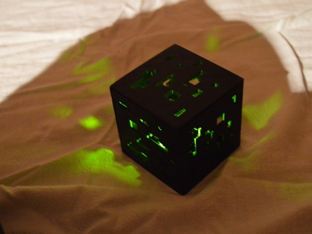 Miniatura 8 do modelo 3D Minecraft diamond ore lamp