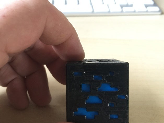 Miniatura 9 do modelo 3D Minecraft diamond ore lamp