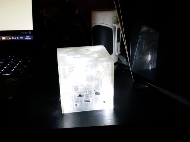 Miniatura 11 do modelo 3D Minecraft diamond ore lamp