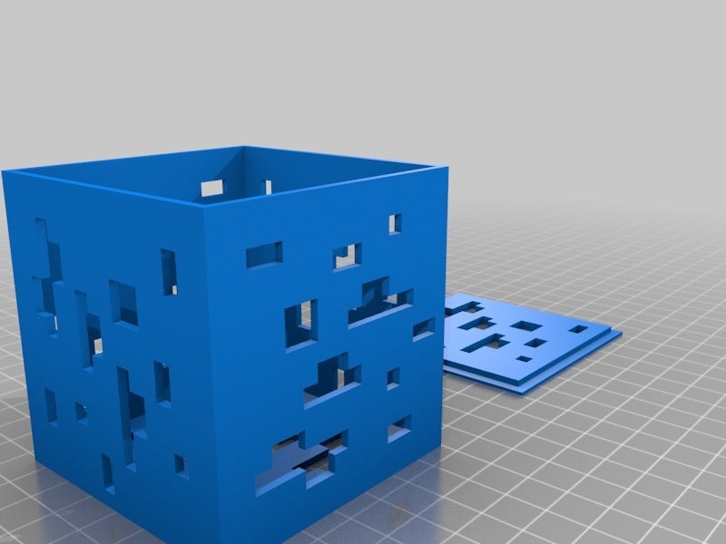Miniatura 16 do modelo 3D Minecraft diamond ore lamp