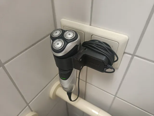 phillips shaver plug mount