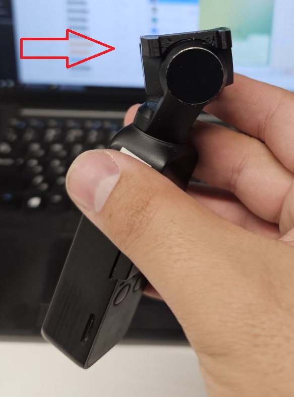 DJI Osmo Pocket roll motor limiter fix