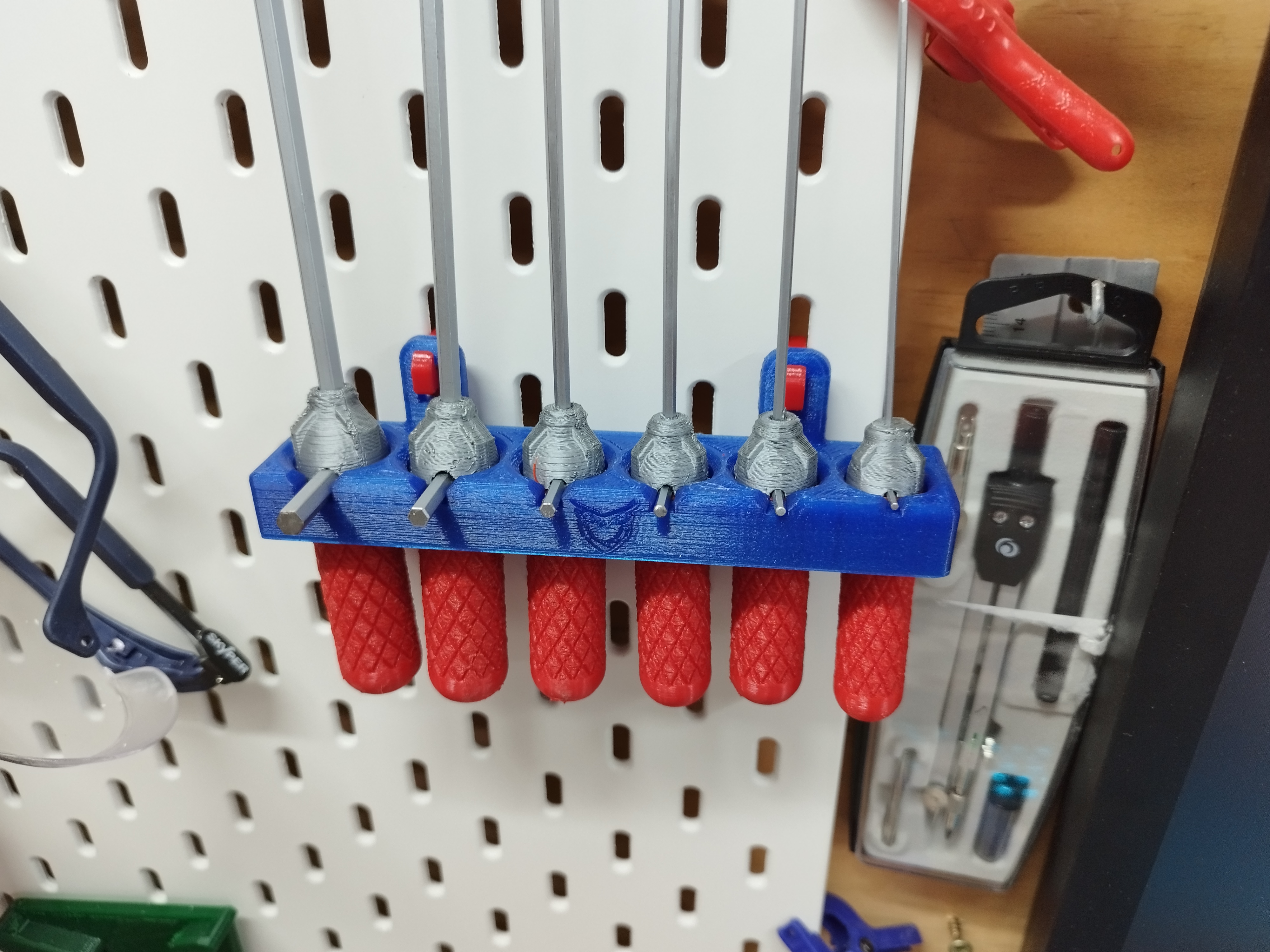 IKEA-Skadis Holder for Allen Key Handles