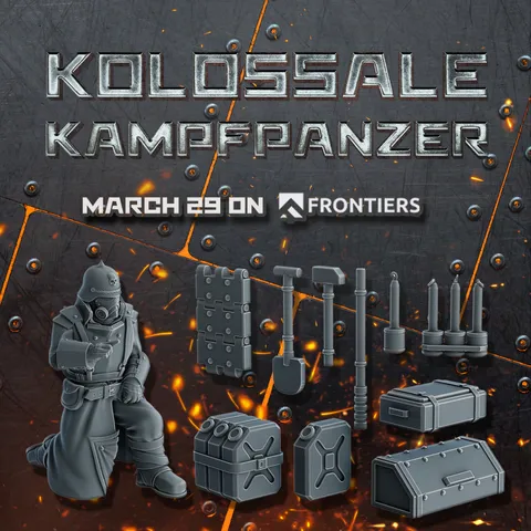 Kolossale Kampfpanzer project promo bits set