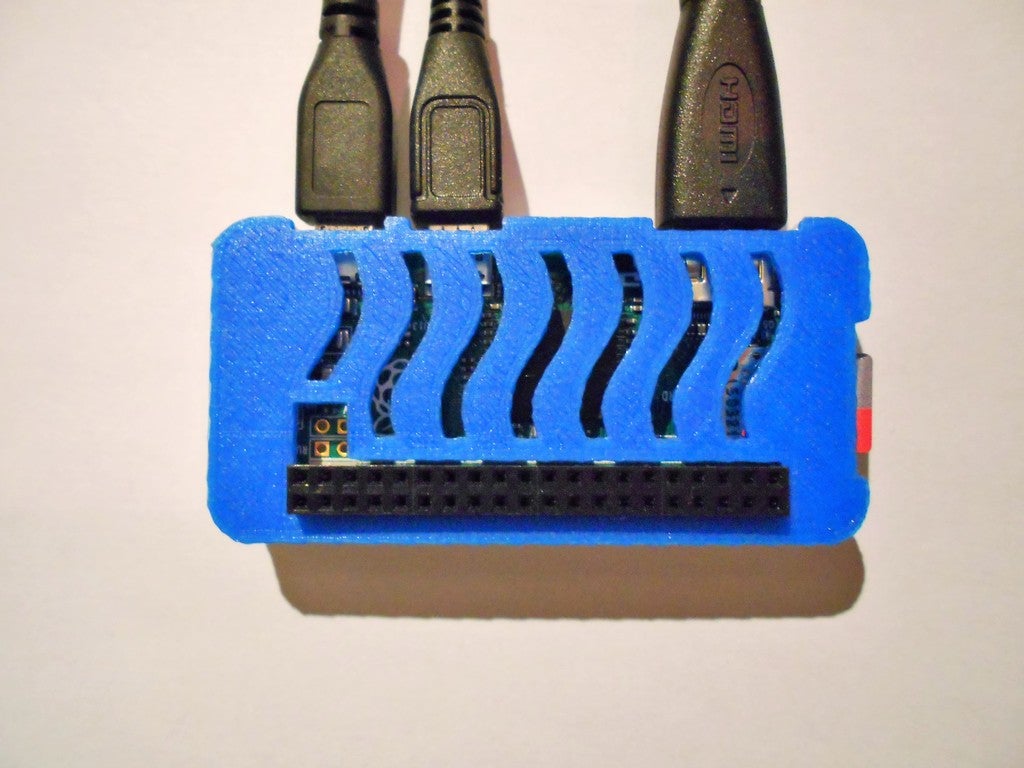 Miniatura 2 do modelo 3D Raspberry pi zero case
