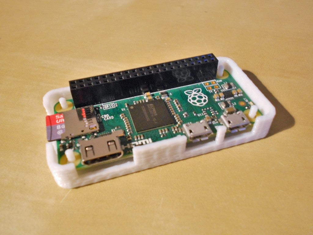 Raspberry pi zero case by c13m3n7 | Download free STL model | Printables.com