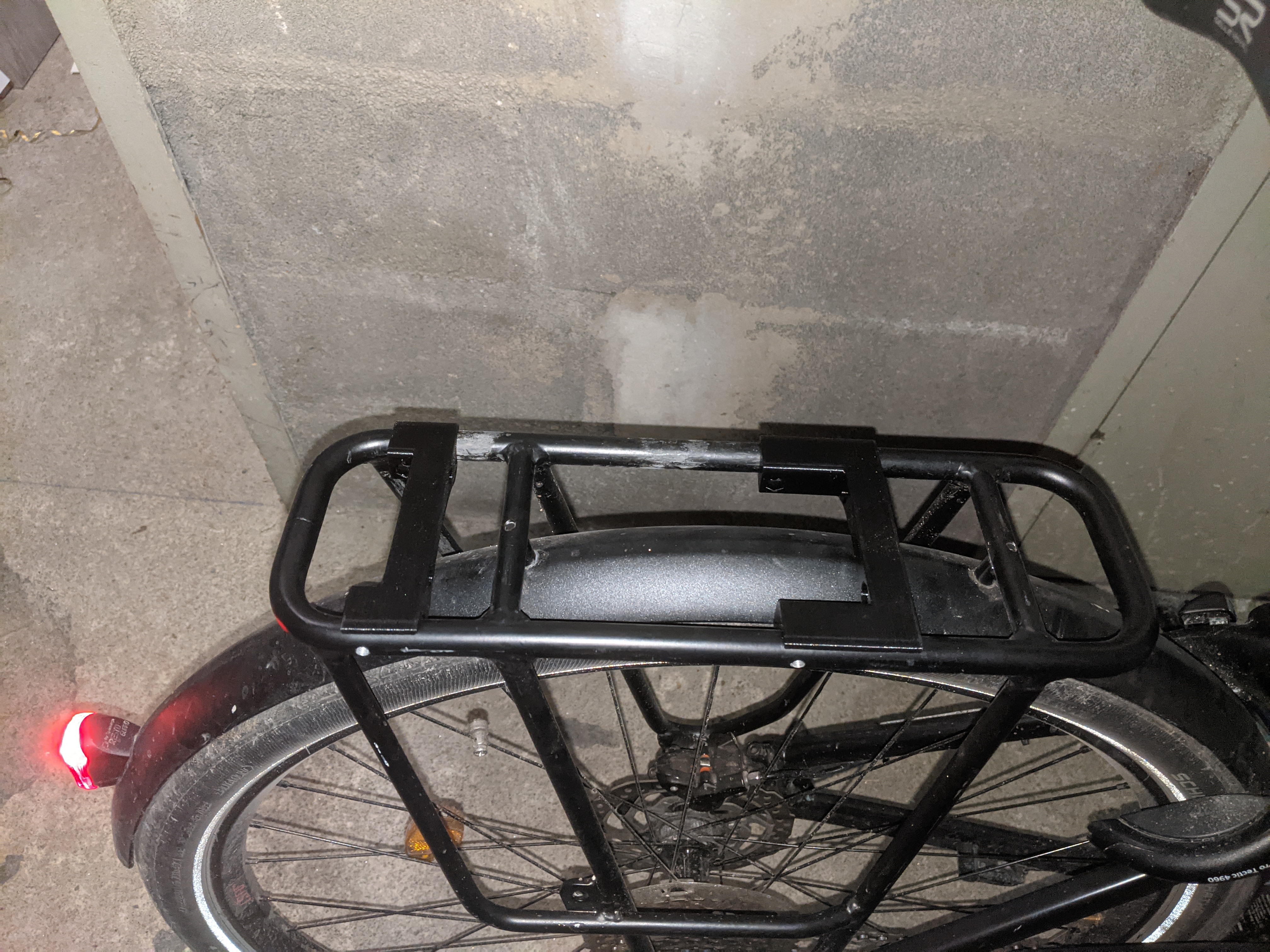 Racktime snapit adapter for Moustache bike