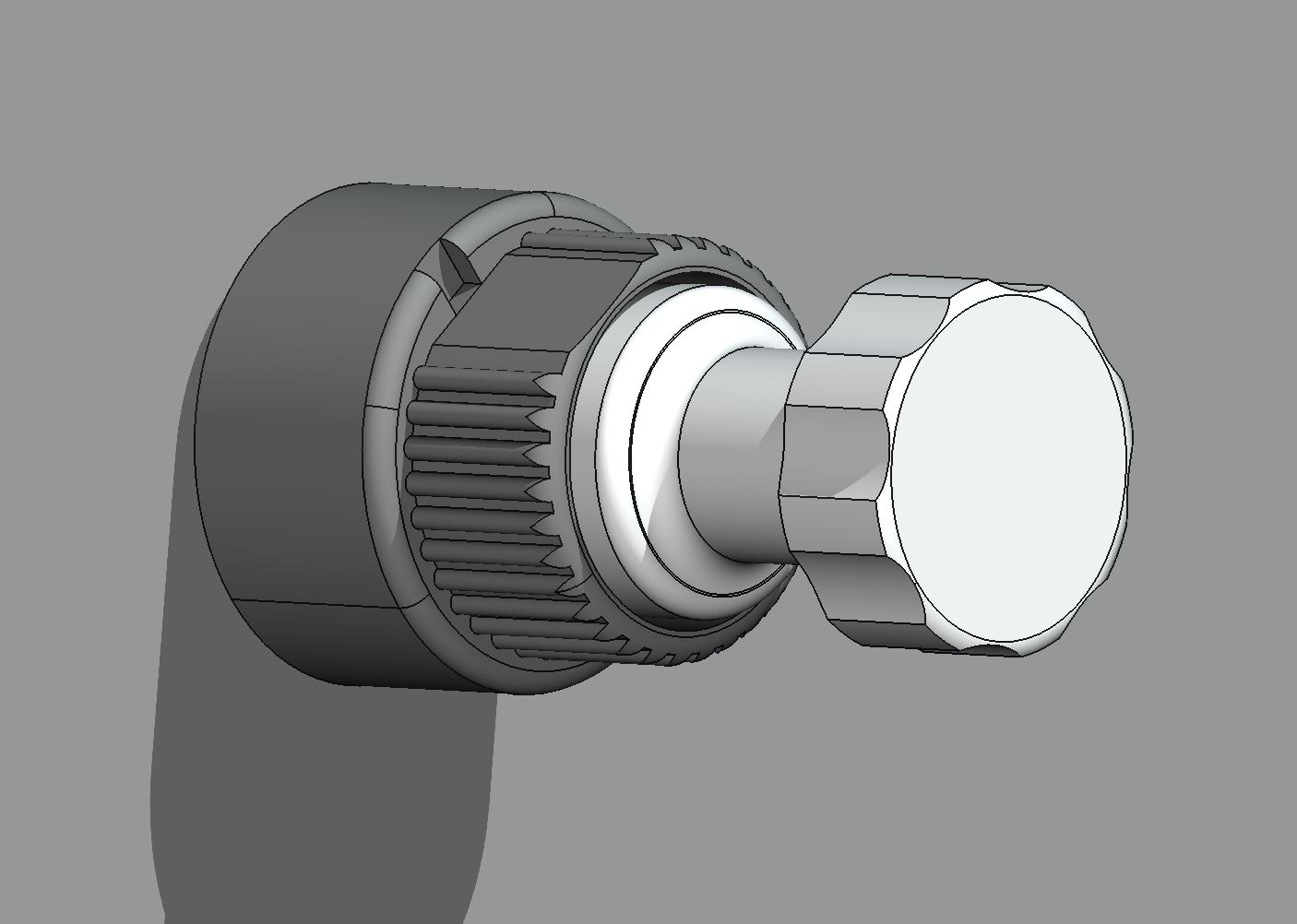 Airbus A320 FCU ALT Knob