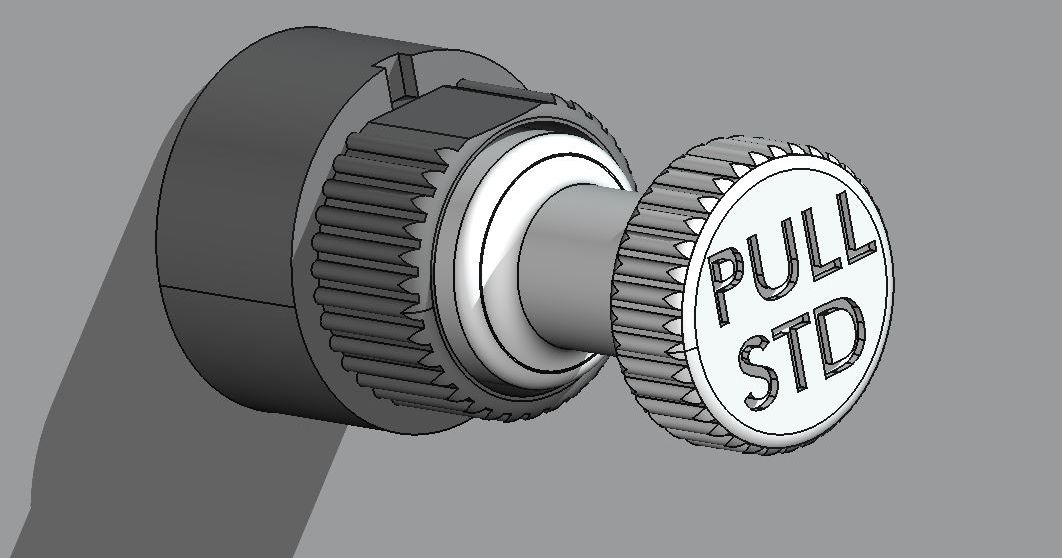 Airbus A320 Efis Baro Knob By Mark Ayton Mantoga Download Free Stl Model