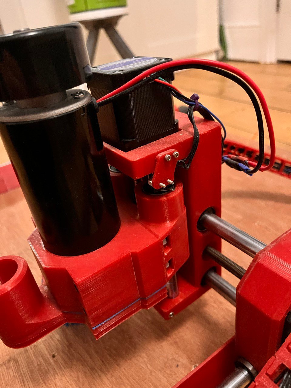 DIY Dremel CNC Z Carriage Limit Switch Mount