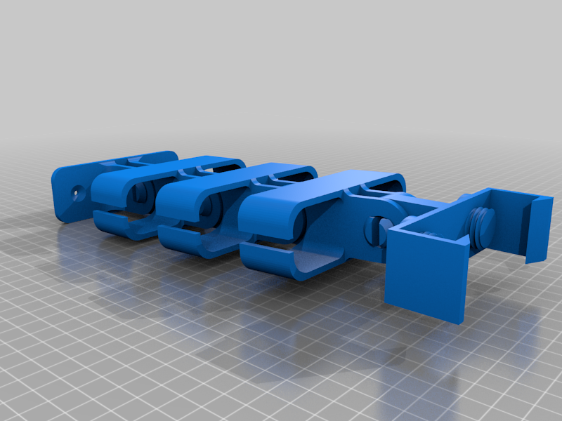 3D Printed Cable Management Spine by Scott Gibb Download free STL