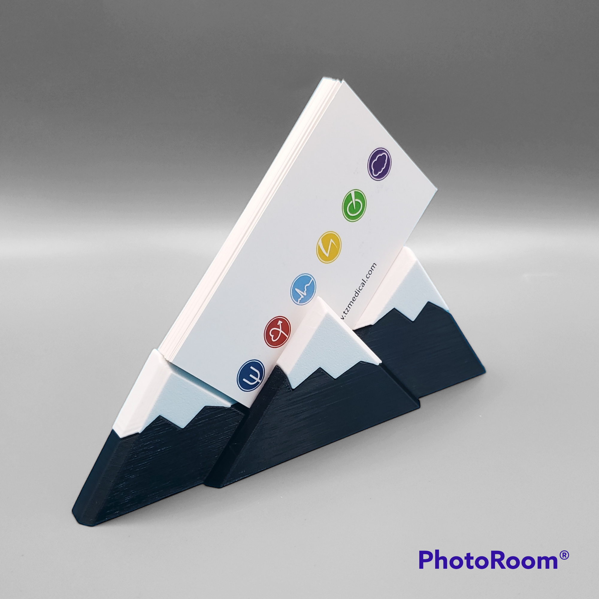 Mountain Business Card Holder (Angled)