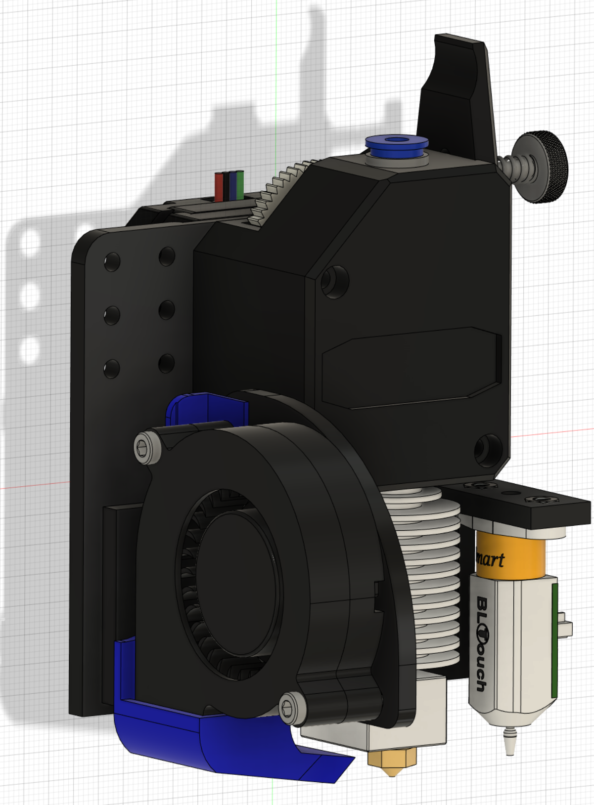 KP3s DD BMG E3d V6 BLTouch Modular (WIP)