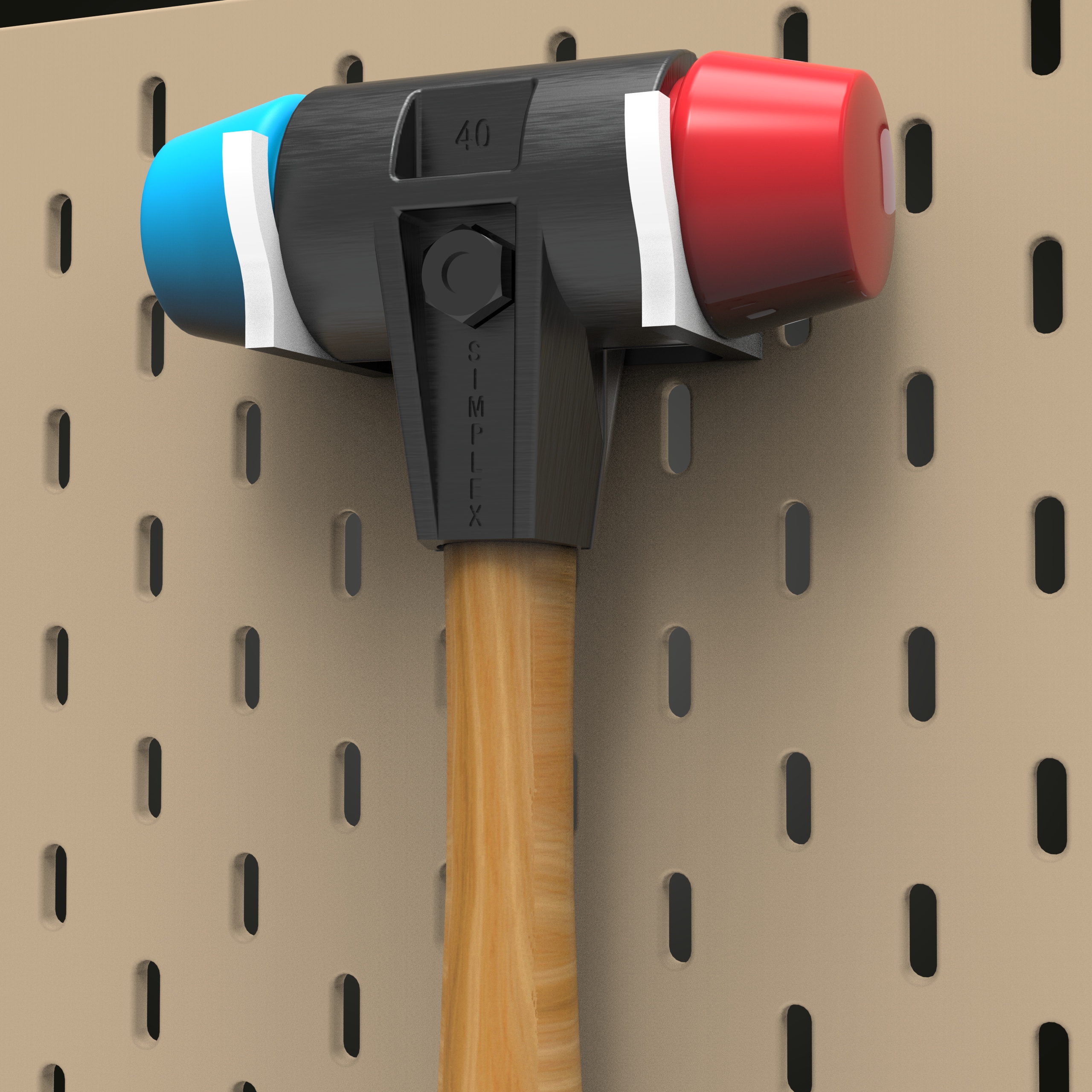 Halder Mallet IKEA SKÅDIS Holder - TNut