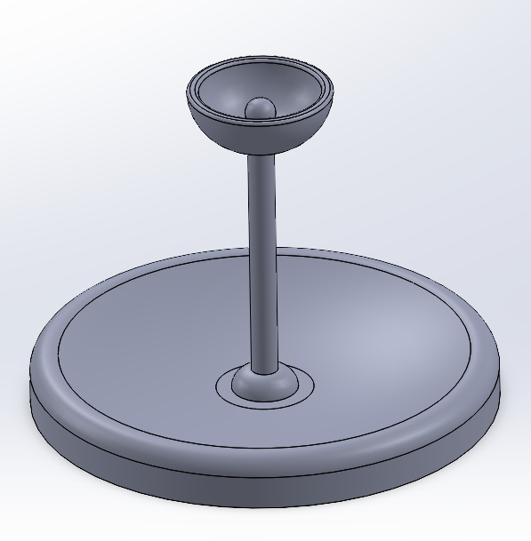 Lamp ring bowl