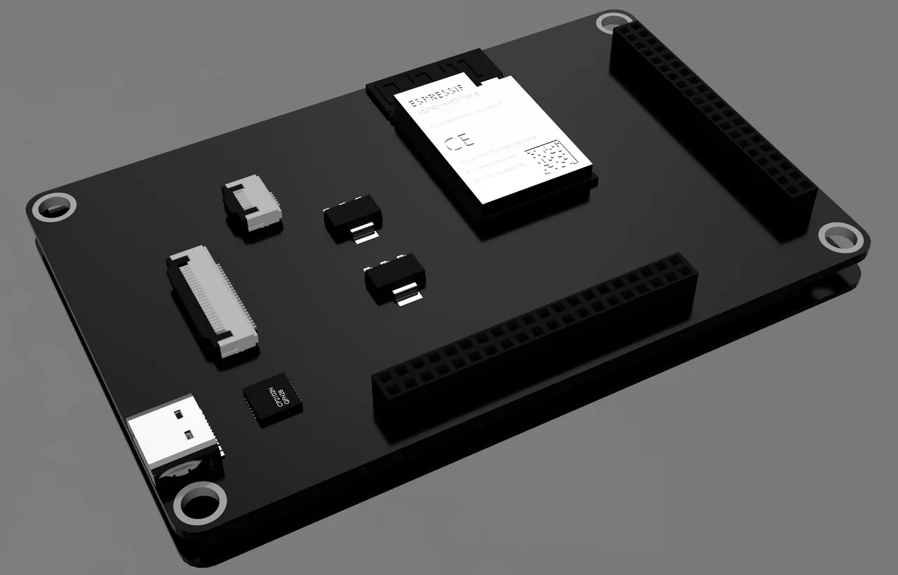 WT32-SC01 ESP32 – 3D model by nff | Download free STL model