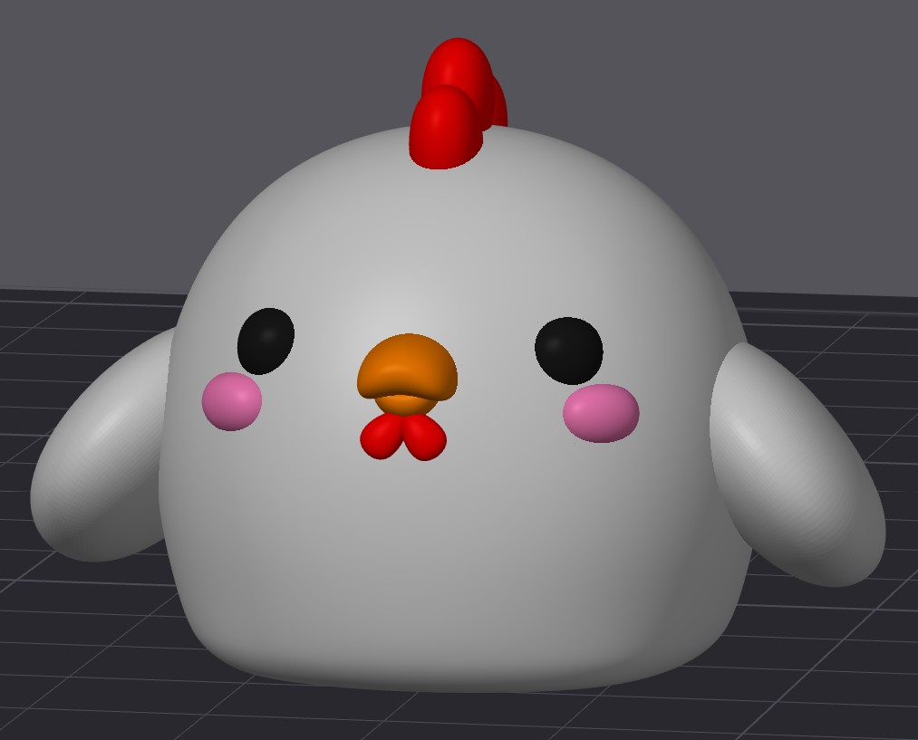 Cute Chicken Multi Color