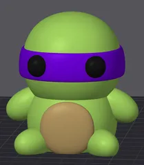 Teenage Mutant Ninja Turtle Bobblehead by Bakes Makes, Download free STL  model