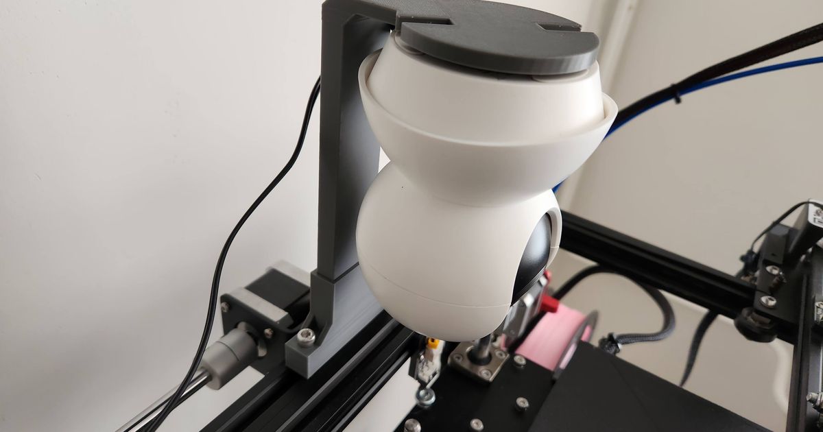 TP Link Tapo C200/C210 Inverted Printer Rails Mount by Frans Marx