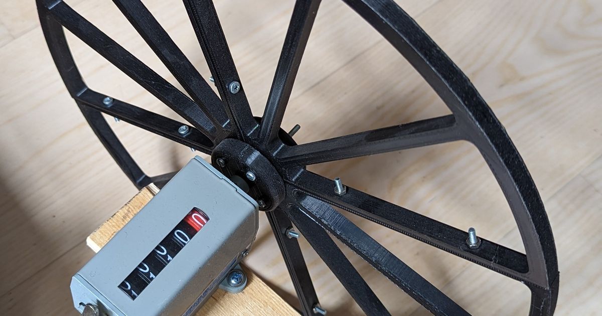 Meter wheel to measure distance while walking by fym Download free