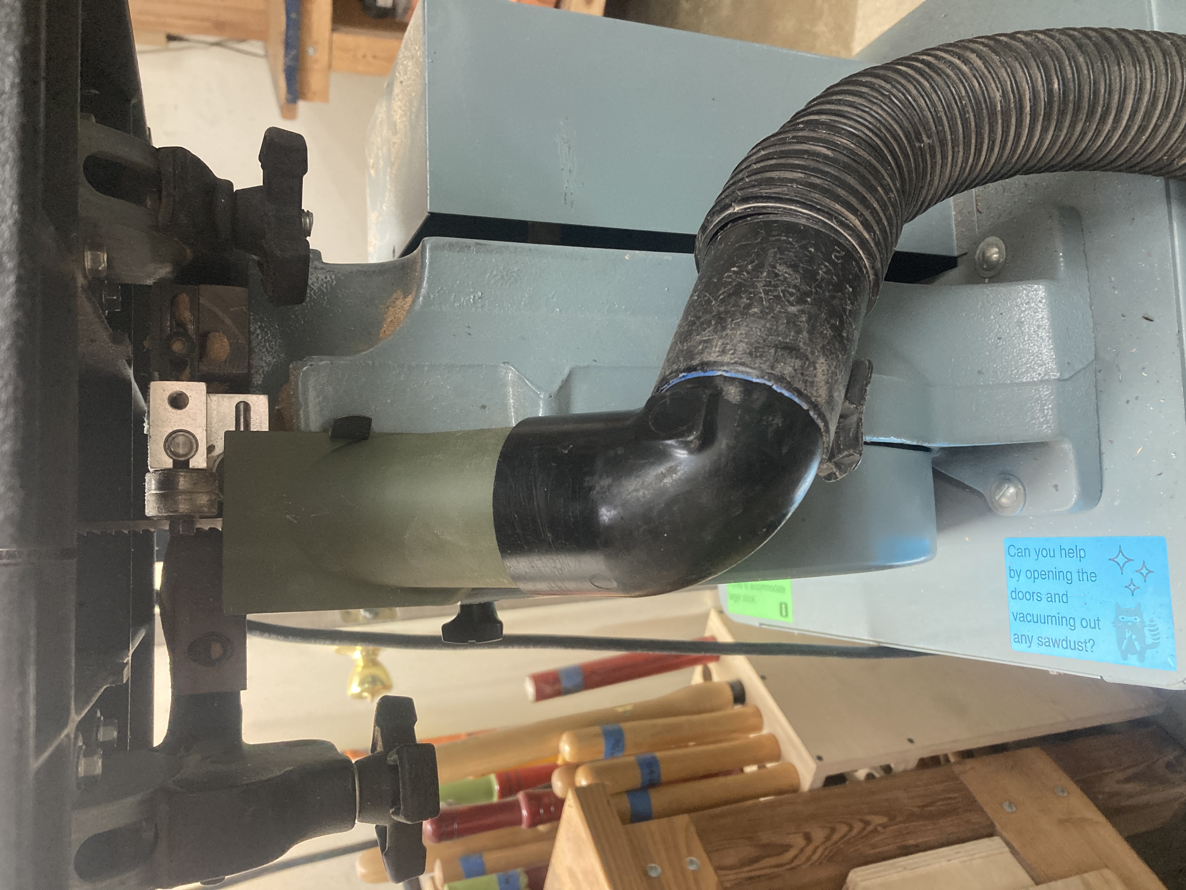 Delta 14" Bandsaw 2" Dust Port