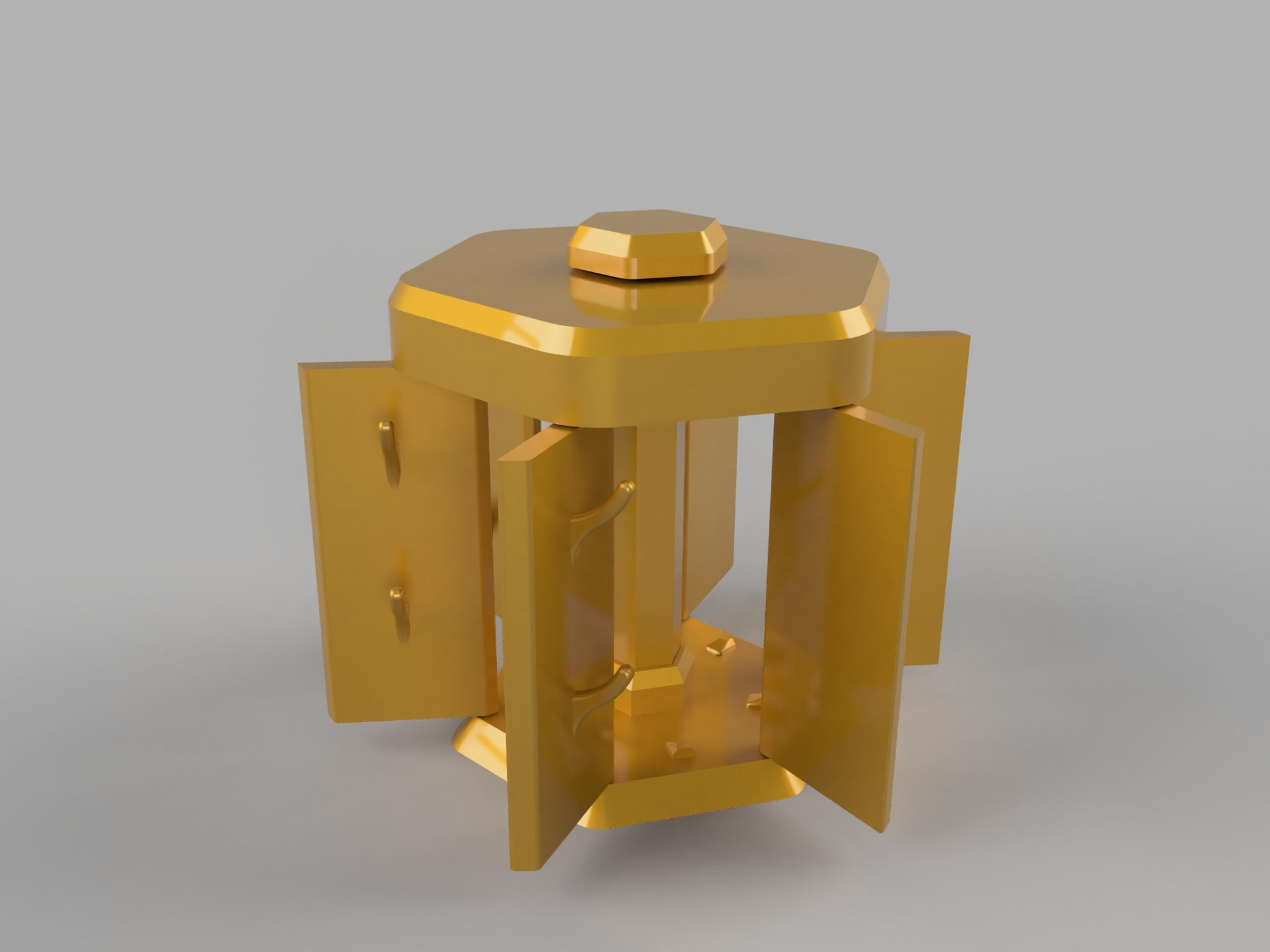Miniatura 14 do modelo 3D Closable ring stand.